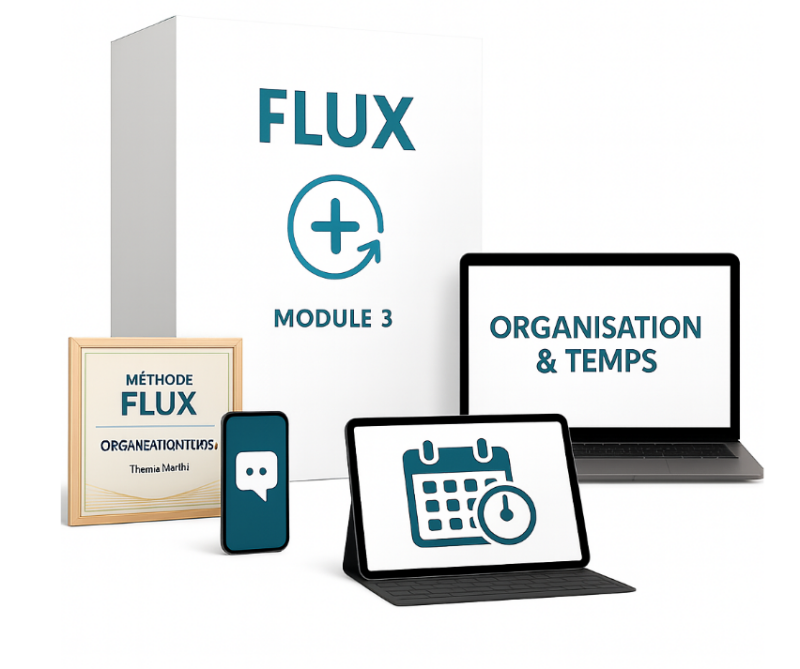 Méthode Flux Module 3 : Organisation et temps